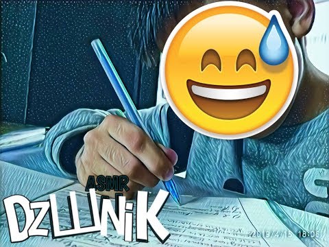 Видео: АСМР : Мой первый Ролик : Выполнение дз по английскому языку !!!