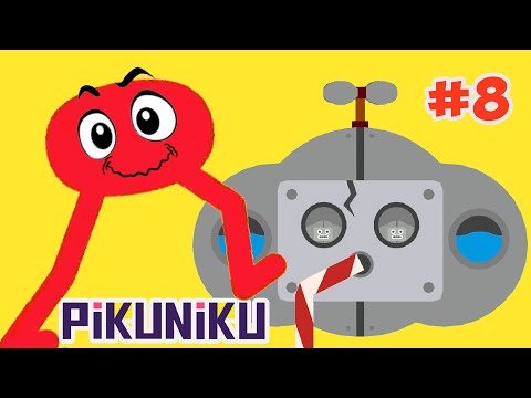 Видео: Приключения ПИКУНИКУ #8 Красный шар против робота за воду