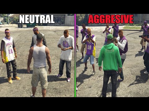 Видео: GTA 5 — Насколько умны банды?