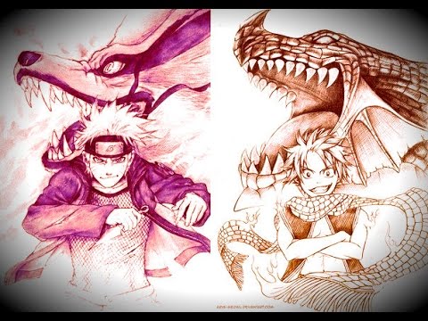 Видео: Наруто и Нацу - Ангел или Бес?