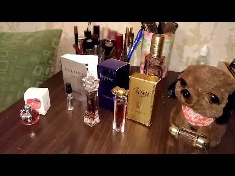 Видео: Мои парфюмы.Моя коллекция миниатюр