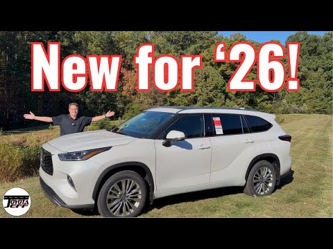 Видео: Что нового в Toyota Highlander 2026 года?