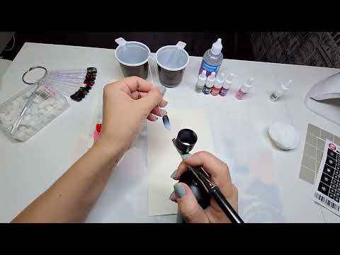 Видео: Аэрография/ осваиваю аэрограф, сложно,не очень понятно 🤭 