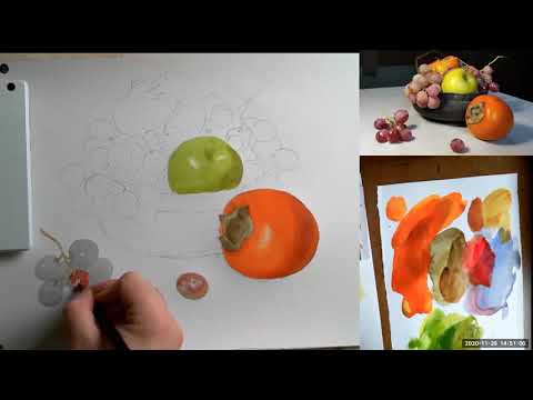 Видео: Астафьев Д.С. "Натюрморт"