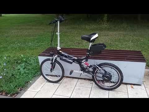 Видео: Мощный электровелосипед 1800W 20" Mxus xf15r