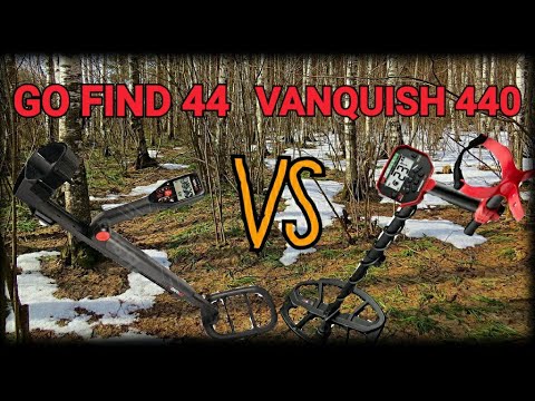 Видео: Купил новый прибор! тест сравнение VANQUISH 440 / GO FIND 44