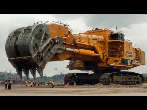 Видео: Самые ОПАСНАЯ и ОГРОМНАЯ тяжелая техника в мире! Это НАДО видеть!