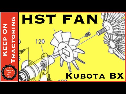 Видео: СЛОМАЛСЯ ВЕНТИЛЯТОР KUBOTA BX HST! (что теперь?)