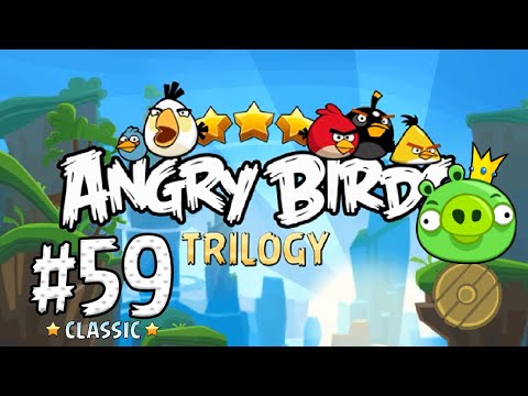 Видео: Angry Birds Trilogy - Серия 59 - Полёты над утёсами