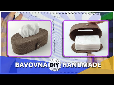 Видео: DIY декор для дома. Шьём красивую и практичную салфетницу