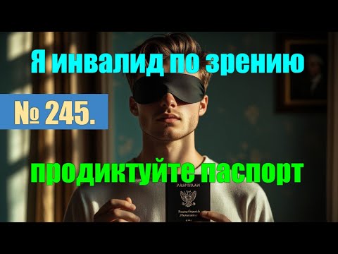 Видео: № 245. Дебил просит слепого продиктовать номер паспорта. Ну не мразь ли?#антимошенники #аферисты