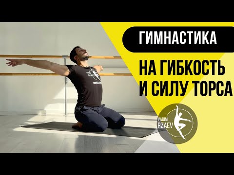 Видео: ГИМНАСТИКА ДЛЯ ОСАНКИ, ГИБКОСТИ И УКРЕПЛЕНИЯ СПИНЫ 🧘🏻‍♂️