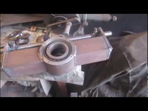 Видео: Саморобний оборотний плуг 2х30 для мiнi трактора 4х4 (Home-made circulating plough)