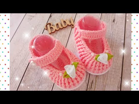 Видео: ПИНЕТКИ-ТУФЕЛЬКИ крючком/crochet booties/Stiefeletten häkeln