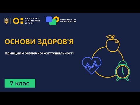 Видео: 7 клас. Основи здоров'я. Принципи безпечної життєдіяльності