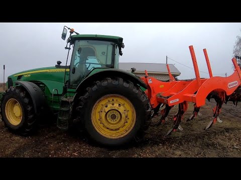 Видео: Глубокорыхлитель ARTIGLIO 400. Он смог это сделать!!! John Deere 8430 Будни тракториста. Осень 2021.