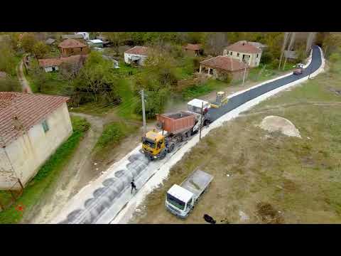 Видео: Се асфалтираше патот Костинци – Долгаец во Општина Долнени