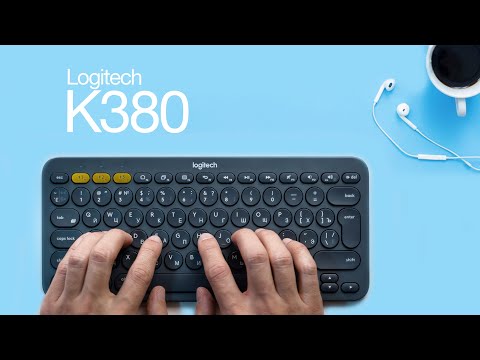 Видео: Возможно лучшая универсальная беспроводная клавиатура Logitech K380