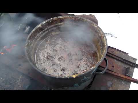 Видео: ПЕРЕТОПКА ВОСКА НА КОСТРЕ ИЗ ВЫБРАКОВАННОЙ СУШИ.🔥🔥🔥