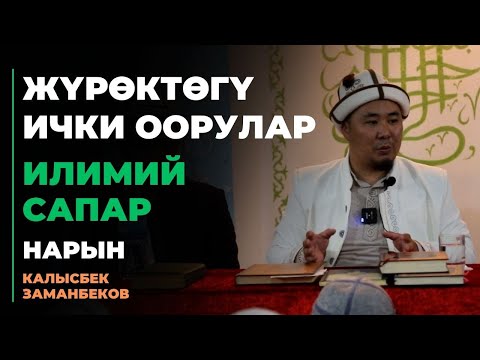 Видео: Калысбек Заманбеков: Жүрөктөгү ички оорулар | илимий сапар | Нарын | 15.09.2023