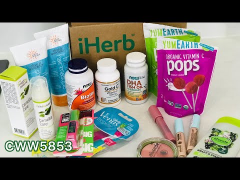 Видео: Розпаковка посилки з iHERB/ косметика ALVERDE / unpacking parcels