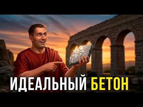 Видео: БЕЛЫЕ ПЯТНА в римском бетоне 2000 лет считали ОШИБКОЙ. В 2023 оказалось - гениальность