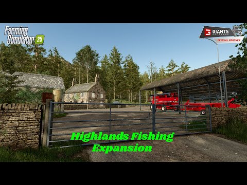 Видео: Расширение Highlands Fishing — РАННИЙ ДОСТУП — Farming Simulator 25