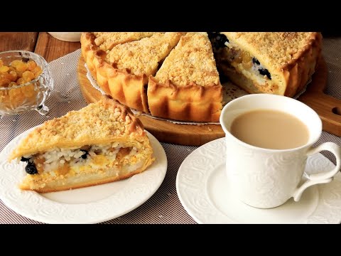 Видео: Настоящая Татарская Сладкая Губадия💖 с красным творогом✨ // TATAR PIE GUBADIA