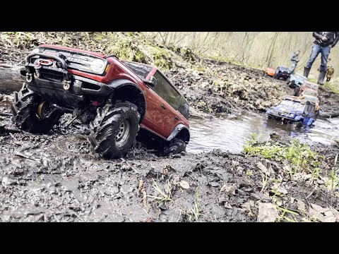 Видео: Ремень CChand на TRX4 Bronco жесткие испытания!! RC crawler трофи в Измайлово 16.04.2023 ч 2