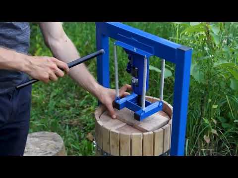 Видео: Пресс для сока с домкратом Triniti