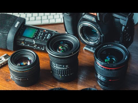 Видео: BMPCC 6K PRO и BMPCC 4K | Мои любимые объективы