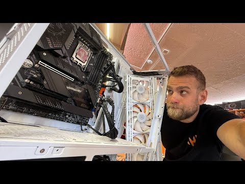 Видео: Калится до 100 градусов за 1 секунду! Intel Core i9 13900k клиента! #HappyPC