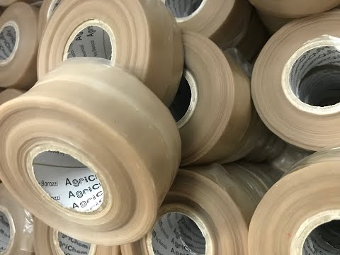 Видео: Саморазрушаемая прививочная пленка Graft Film ( Италия, AgriChem by Barozzi)