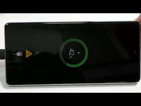 Видео: Samsung ⚠️ Желтый треугольник во время зарядки💧