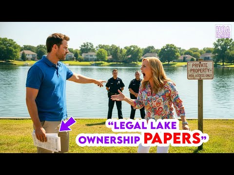 Видео: Карен из HOA позвонила в 911 — не знала, что озеро принадлежит мне