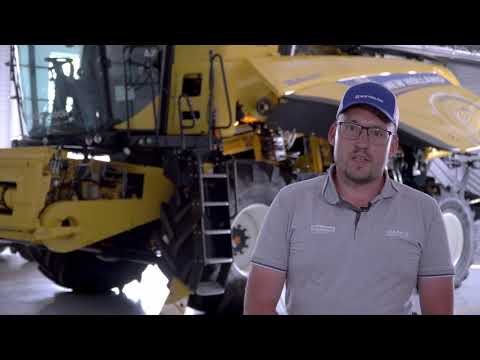 Видео: АгроМарафон с зерноуборочным комбайном New Holland CR9.80