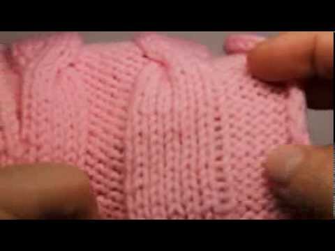 Видео: Особенности вязания изнаночных петель при вязании жгутов и кос
