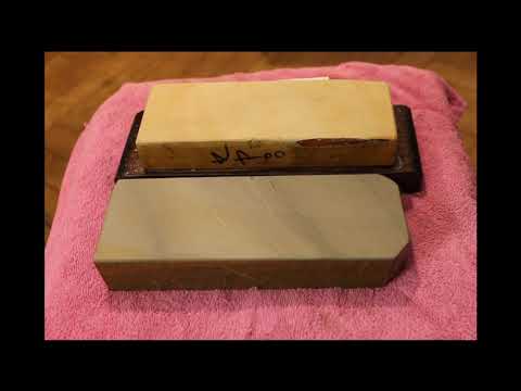 Видео: Точильный камень. Japanese natural whetstone Nakayama nashiji kiita