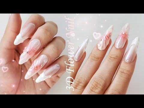 Видео: 🌸fairycore Делаю сама себе ногти | Дизайн | Маникюр | Гелевые типсы (no talking) asmr