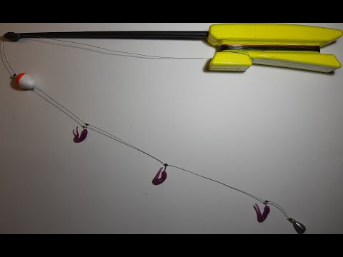 Видео: Самый уловистый монтаж зимней удочки (Ч 2); ДропШотный монтаж