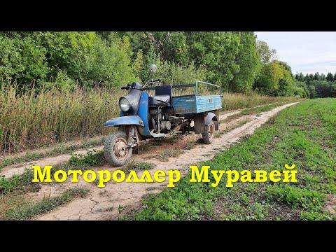 Видео: Мотороллер Муравей