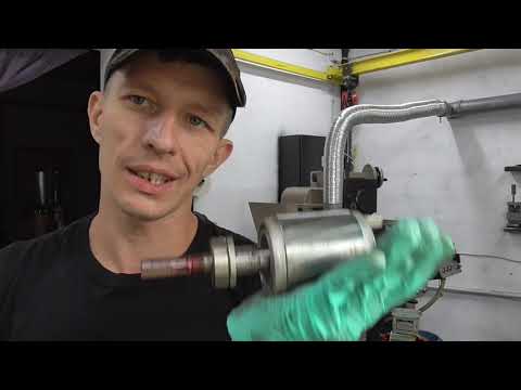 Видео: Замена вала ротора электромотора. #DIY  #machineshop