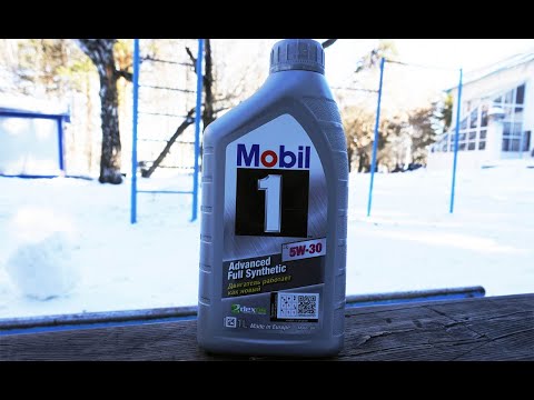 Видео: Масло Mobil 1 x1 5W-30. GTL + алкилированные нафталины. Анализ на Ойл Клубе.
