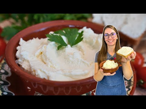 Видео: Домашно КРЕМА СИРЕНЕ | Как се прави крема сирене