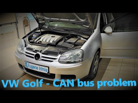 Видео: VW Golf 5 - Спорадичні проблеми із CAN шиною