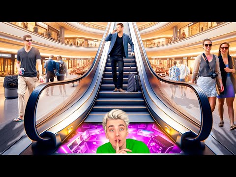 Видео: Построили СЕКРЕТНУЮ КОМНАТУ в ТОРГОВОМ ЦЕНТРЕ !