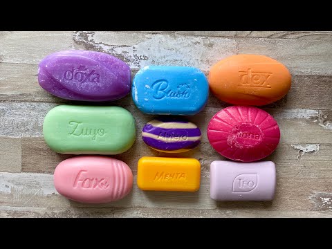 Видео: ASMR Soap cutting | Soap Carving|Резка мыла  | ASMR