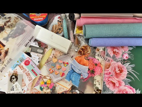 Видео: Распаковка, эх распаковочка! Уцененка, эх уцененочка 😂Скрапматериалы с барахолки и Авито 🤪