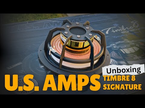 Видео: Распаковка трёхполосной акустической системы U.S. Amps Timbre 8 Signature