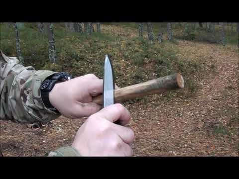 Видео: Сравнительный тест BeaverKnife Bushcraft 'CLASSIC', Casström No.10, T-Wood Андрея Титова. Лес Ч.III